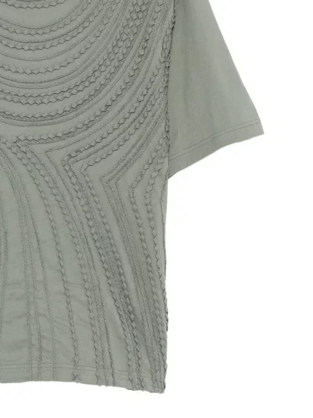 Tricou Taakk cu decolteu rotund verde