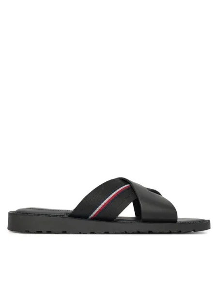 Чехли Tommy Hilfiger CORE HILFIGER LH CRISS C SANDAL мъжки черно