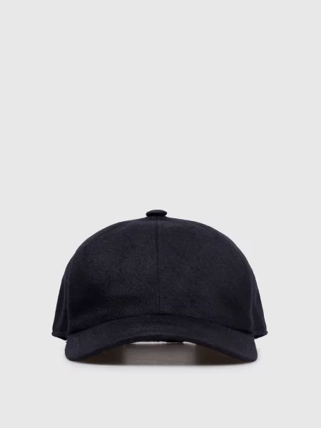 Кепка з кашеміру Cashmere&whiskey синя