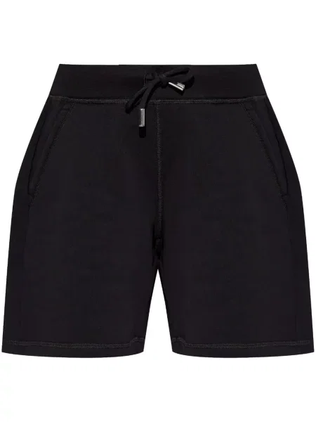 Pantaloni scurți Dsquared2 cu imagine negru