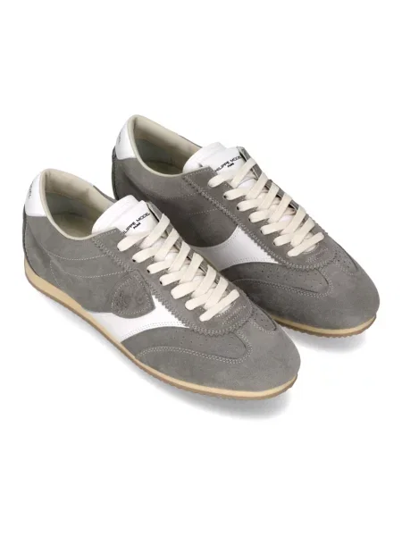 Buty do biegania Philippe Model zamszowe do biegania szare
