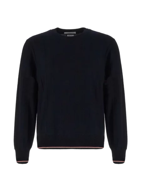 Lung pulover Thom Browne albastru