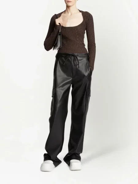 Megztinis Proenza Schouler White Label kaušelis balta