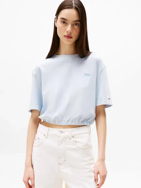 Футболка Tommy Jeans блакитний