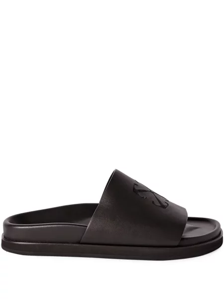 Papuci Off-white alb