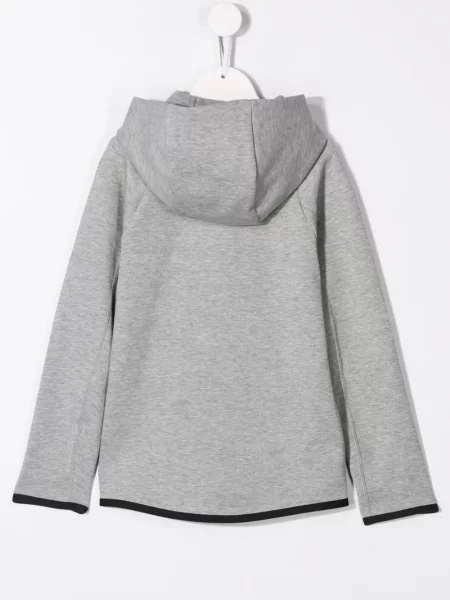 Bluza z kapturem dziecięca Nike szara