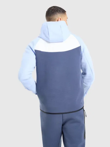 Nike Bluza Rozpinana Z Kapturem Tech niebieska