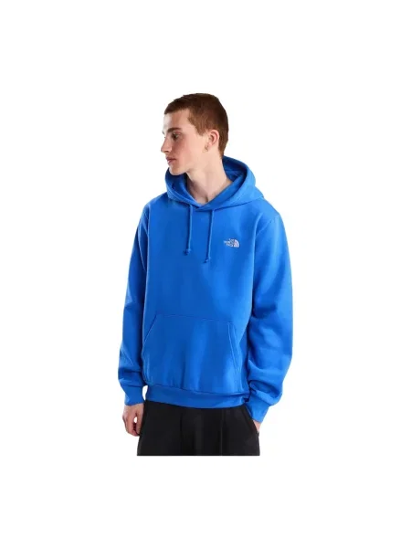 Bluza z kapturem The North Face niebieska
