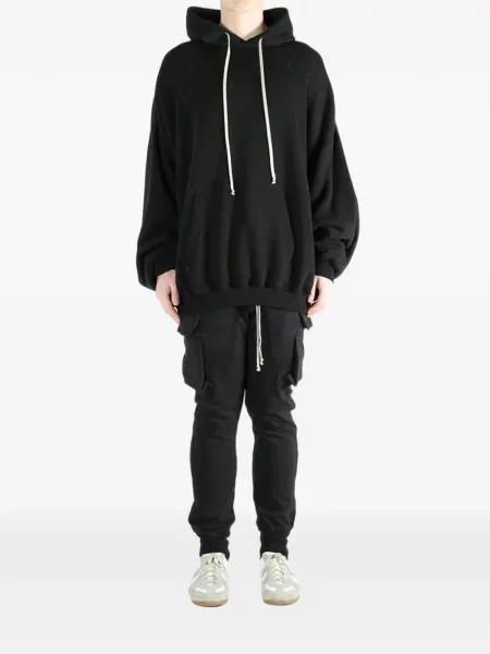 Hanorac cu glugă Rick Owens negru