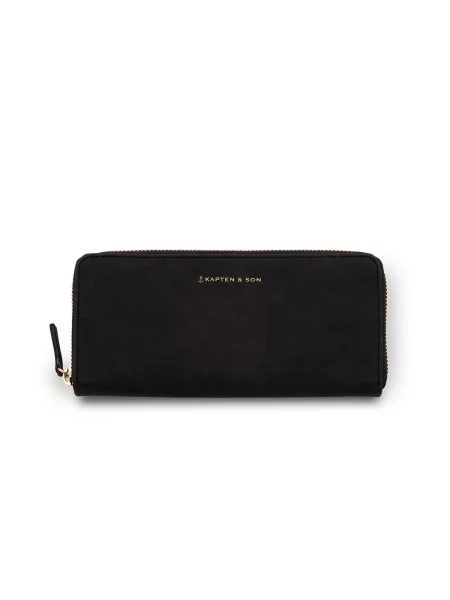 Kapten & Son Portofel Wallet Louvre Black' negru