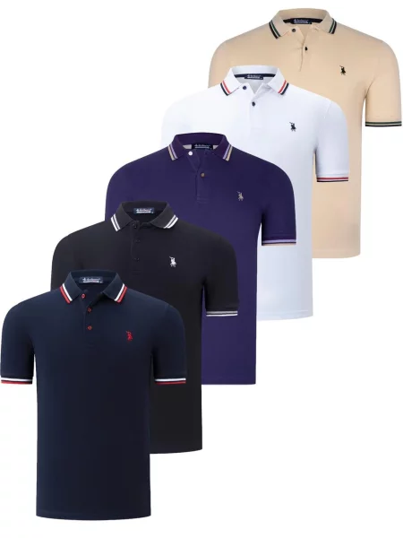 Tricou polo Dewberry negru