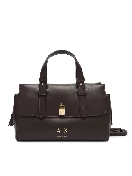 Kabelka Armani Exchange hnědá