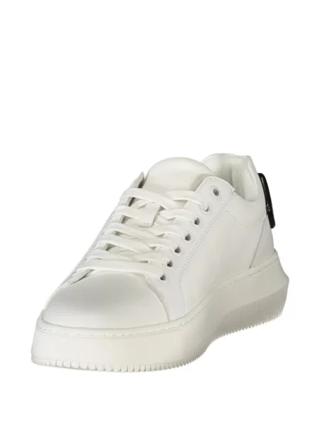 Sneakerși Calvin Klein din piele alb