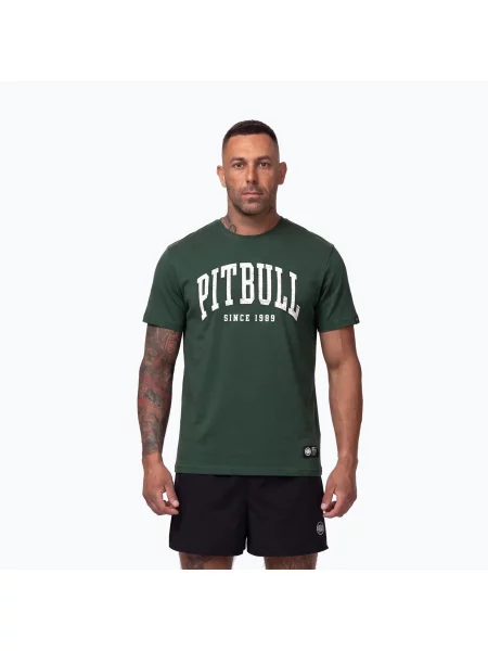 Tricou pentru bărbați Pitbull Norton hunter green verde
