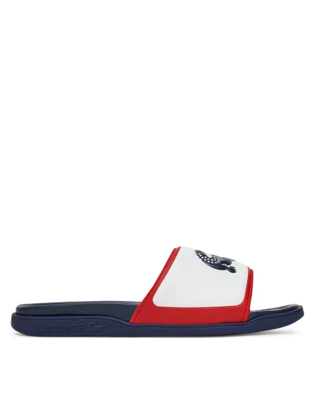 Чехли Lacoste SERVE SLIDE DUAL мъжки тъмносиньо