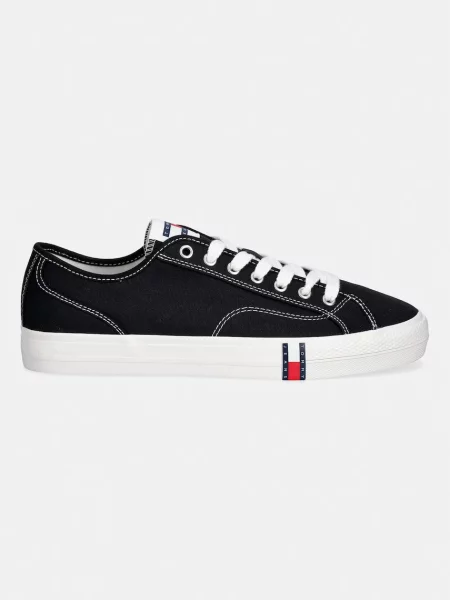 Tommy Jeans ARCHIVE VULC tenisky pánske čierna