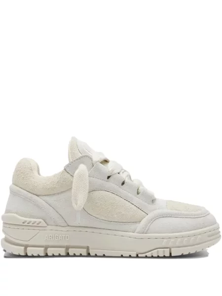 Sneakerși Axel Arigato din piele de căprioară alb