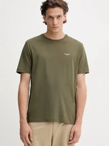 Marc O'Polo basic tričko DENIM zelené