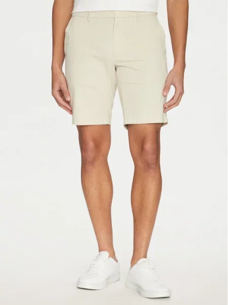 Kratke hlače iz tkanine Calvin Klein bež