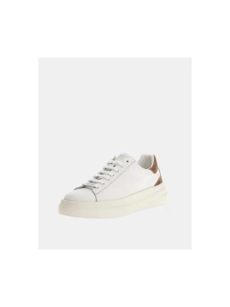 Guess Sneakersy Elba FMPVIB Béžová biela