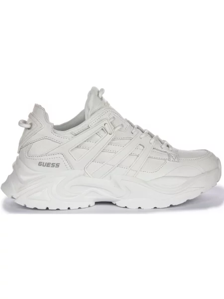 Sneakersy Guess skórzane białe