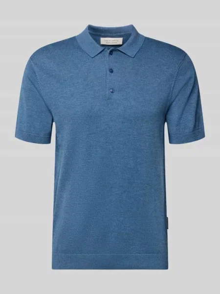 Koszulka polo o kroju regular fit z listwą guzikową model BELLS' Casual Friday