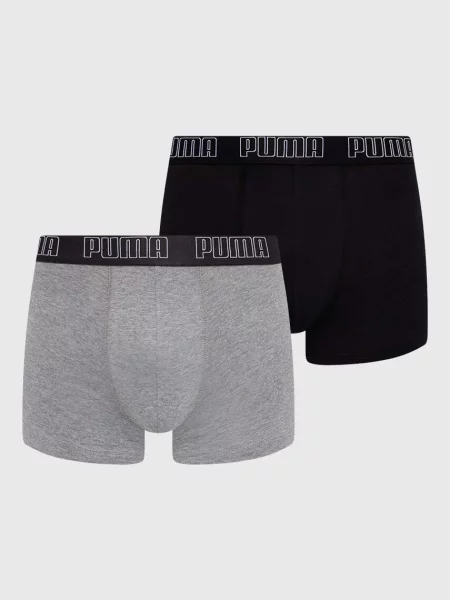 Puma Boxerky Everyday Trunk šedé