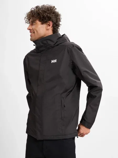 Parka Helly Hansen z kapturem czarna