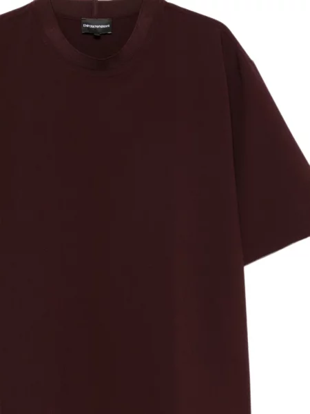 Scurt tricou Emporio Armani maro