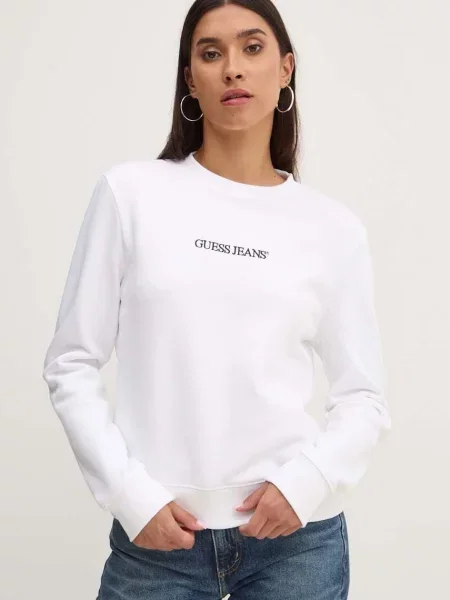 Guess Jeans Bluza biały