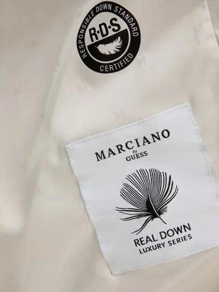Пухова куртка Marciano Guess ELLY зимова бежевий