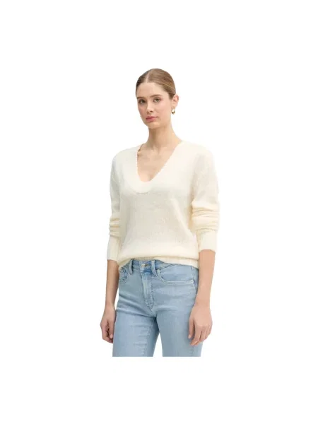 Sweter Benetton beżowy