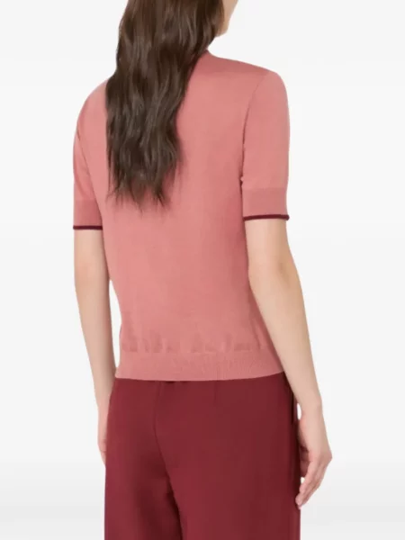 Pulover Max Mara de lână roz
