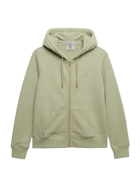 Superdry Gornji dio trenirke ESSENTIAL pastelno zelena