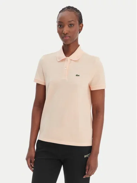 Lacoste Polo marškinėliai rožinė