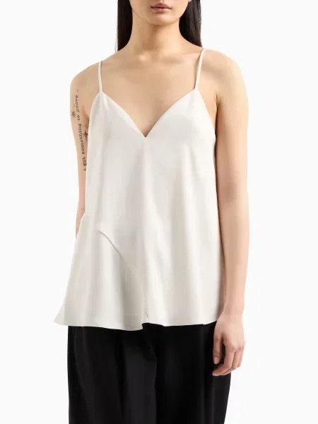 Майка Armani Exchange бежева