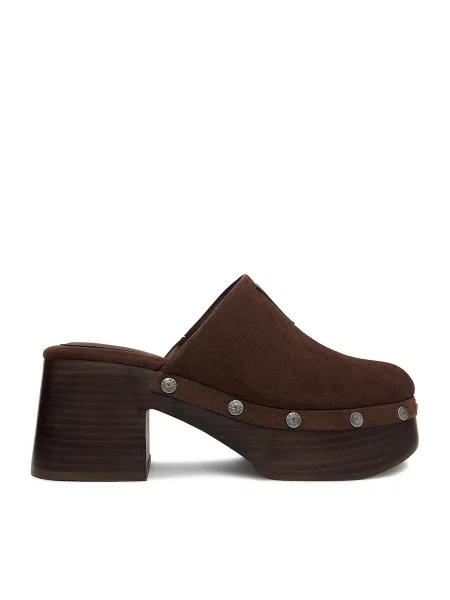 Шльопанці Guess Jeans коричневий