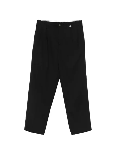 Pantaloni Myths plisate negru