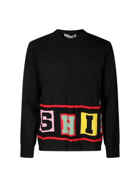 Sweter Comme Des Garcons wełniany czarny