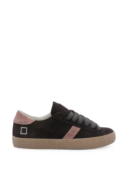 Sneakerși D.a.t.e. din piele de căprioară maro
