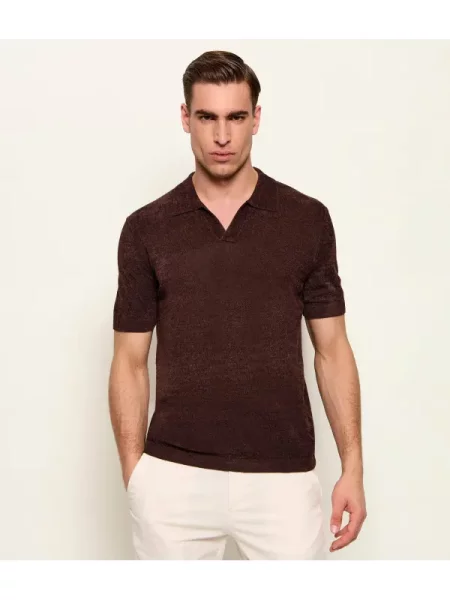 Tricou polo Bogner maro