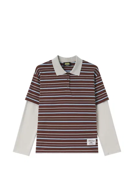 Tricou polo Mini Cream maro