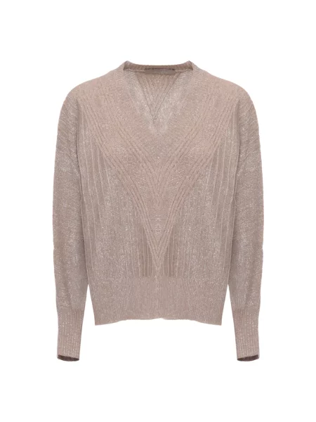 Sweter D.exterior wełniany beżowy