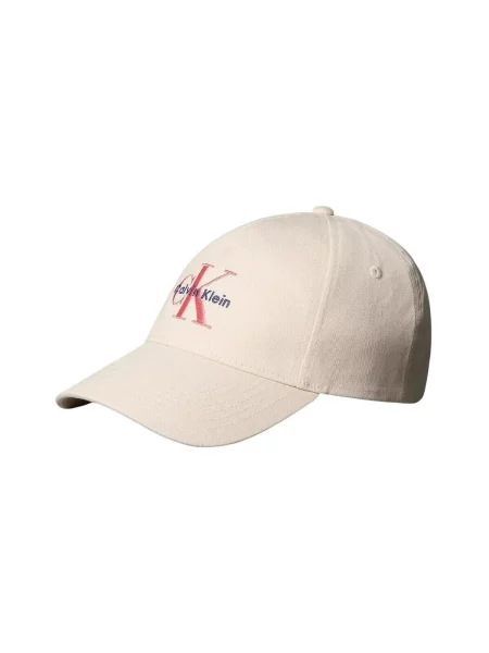 Hímzett baseball sapka Calvin Klein Jeans fehér
