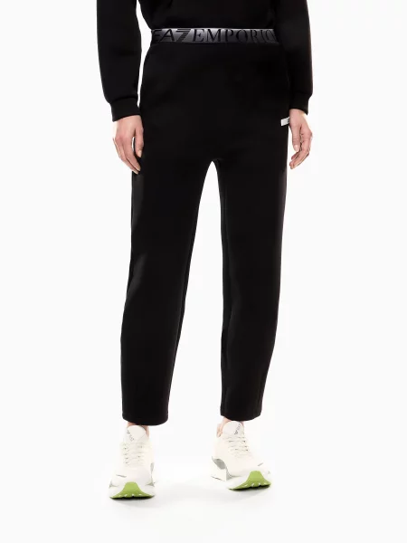 Штани спортивні бавовна/поліестер чорний