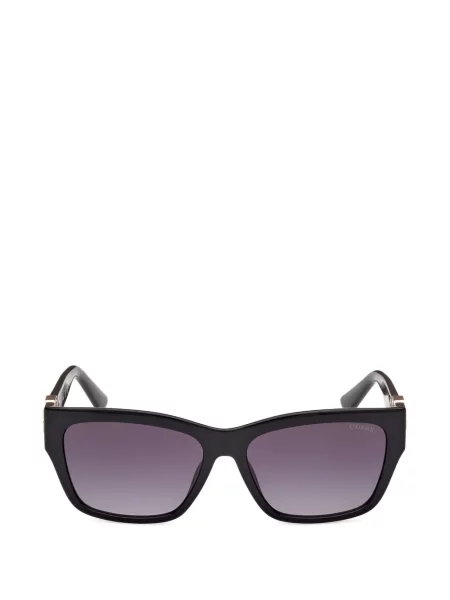 Ochelari de soare Guess Eyewear cu autograf negru