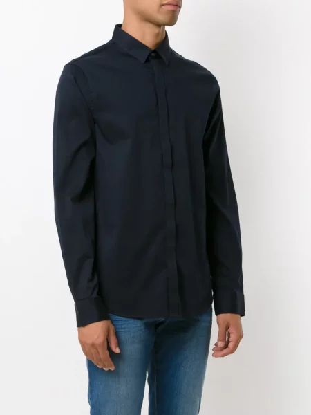 Cămașă Armani Exchange albastru