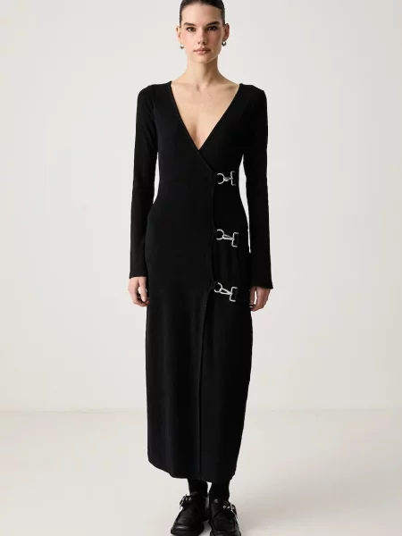 The Ragged Priest rochie din cu negru