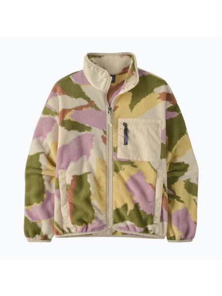 Bluză fleece pentru femei Patagonia Synch sunshine/natural