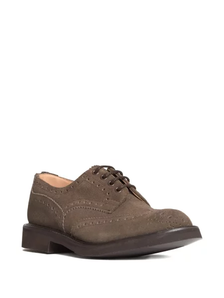 Brogues Tricker's din piele de căprioară maro